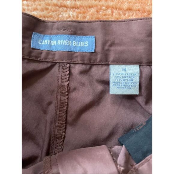 Canyon River Blues Women’s  brown Cargo Pants - Picture 2 of 8